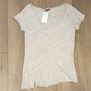 Gray Distressed top
